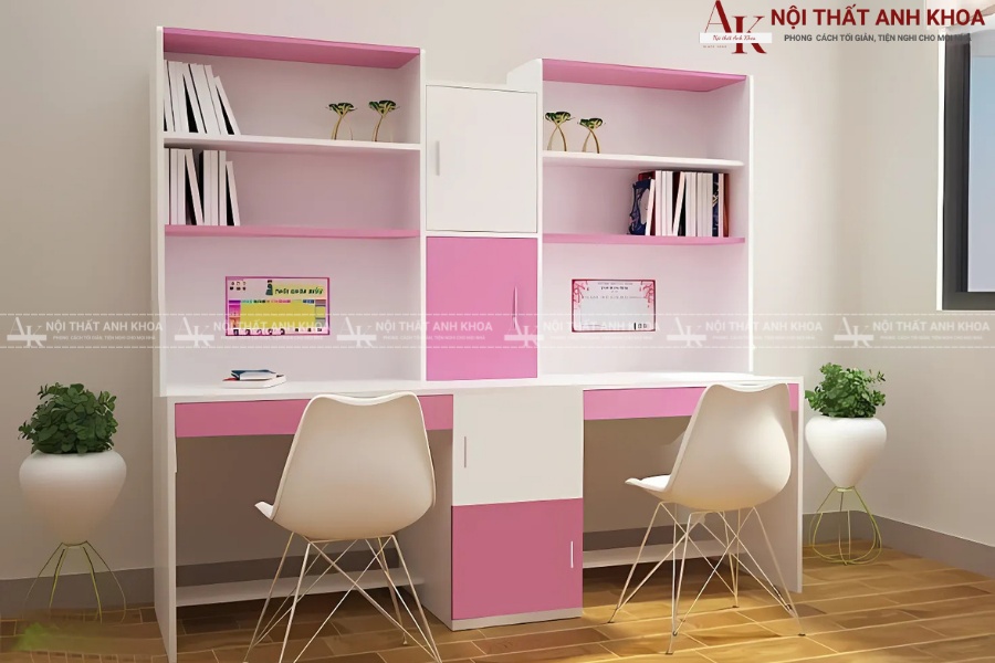 Tiêu chí chọn mua bàn học màu hồng cho bé gái Tiêu chí chọn mua bàn học màu hồng cho bé gái
