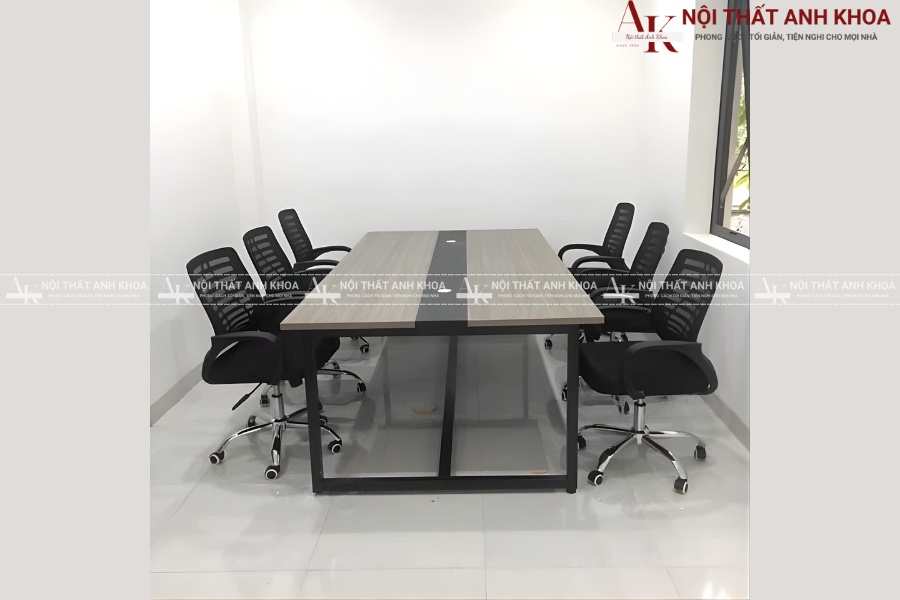 Bộ bàn họp 6 ghế đẹp - Phù hợp mọi không gian làm việc Bộ bàn họp 6 ghế đẹp - Phù hợp mọi không gian làm việc