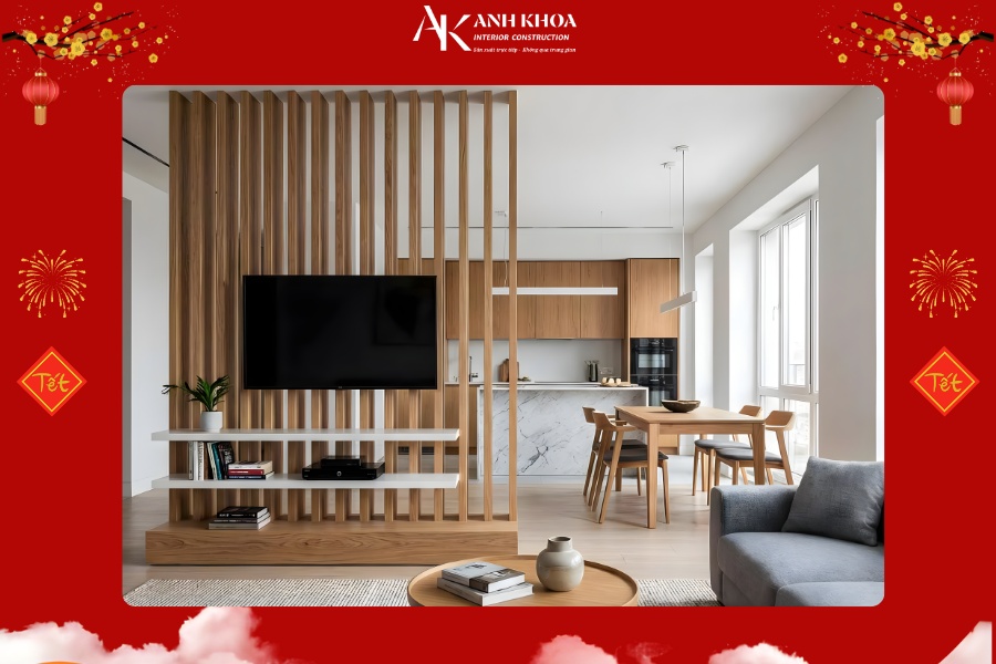 Mẫu vách ngăn hiện đại phòng khách - Sang trọng từng góc nhìn Mẫu vách ngăn hiện đại phòng khách - Sang trọng từng góc nhìn