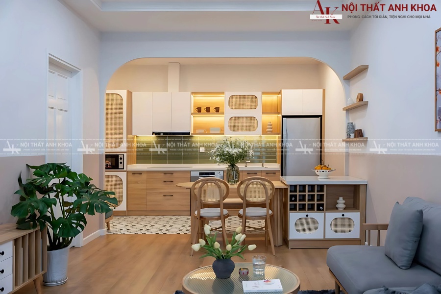 Tối ưu không gian bếp nhỏ Tối ưu không gian bếp nhỏ