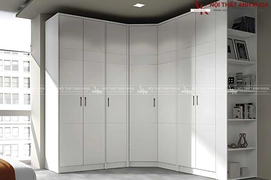 Tủ quần áo tối ưu không gian lưu trữ Tủ quần áo tối ưu không gian lưu trữ
