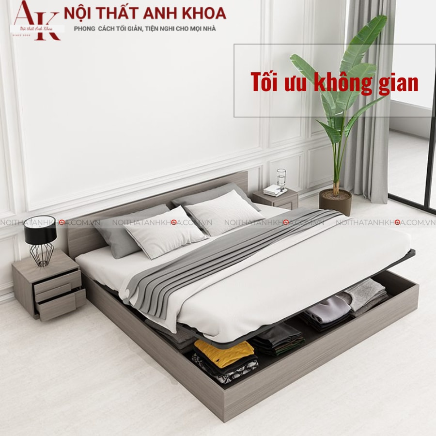 Tối ưu không gian của giường ngủ Nhật Bản Tối ưu không gian của giường ngủ Nhật Bản