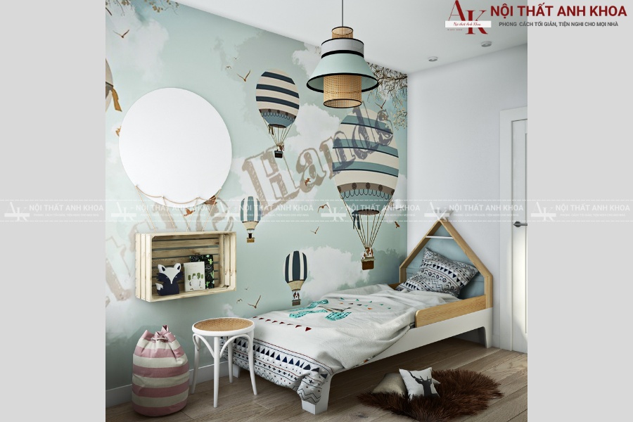 Mẫu nội thất phòng ngủ trẻ em được ưa chuộng Mẫu nội thất phòng ngủ trẻ em được ưa chuộng