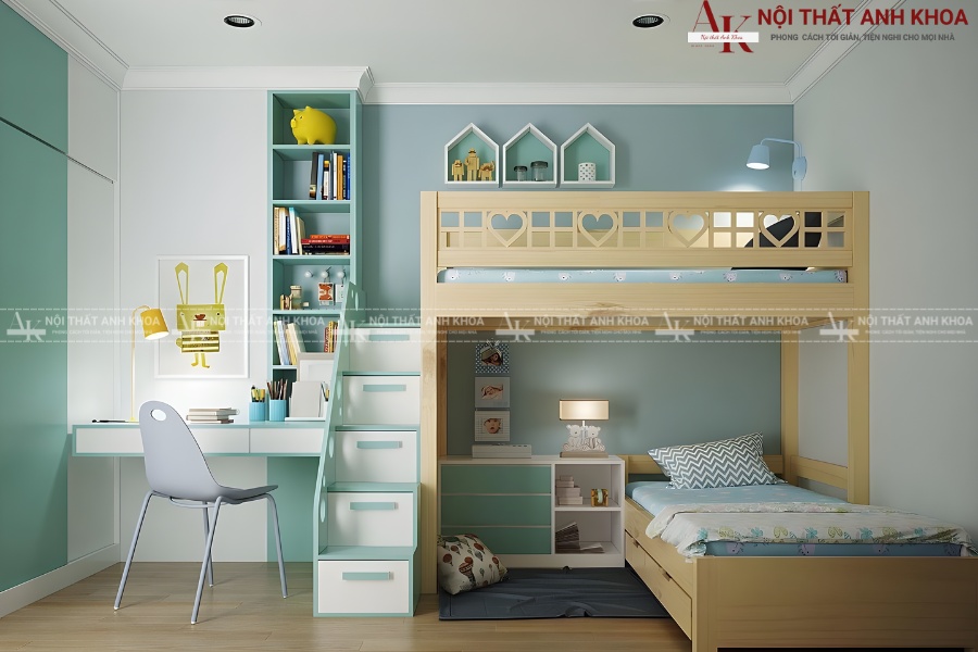 Top 5 mẫu giường tầng em bé năm 2025 Top 5 mẫu giường tầng em bé năm 2025