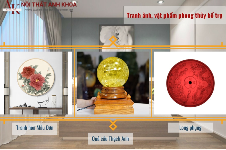 Tranh ảnh vật phẩm phong thủy bổ trợ Tranh ảnh vật phẩm phong thủy bổ trợ