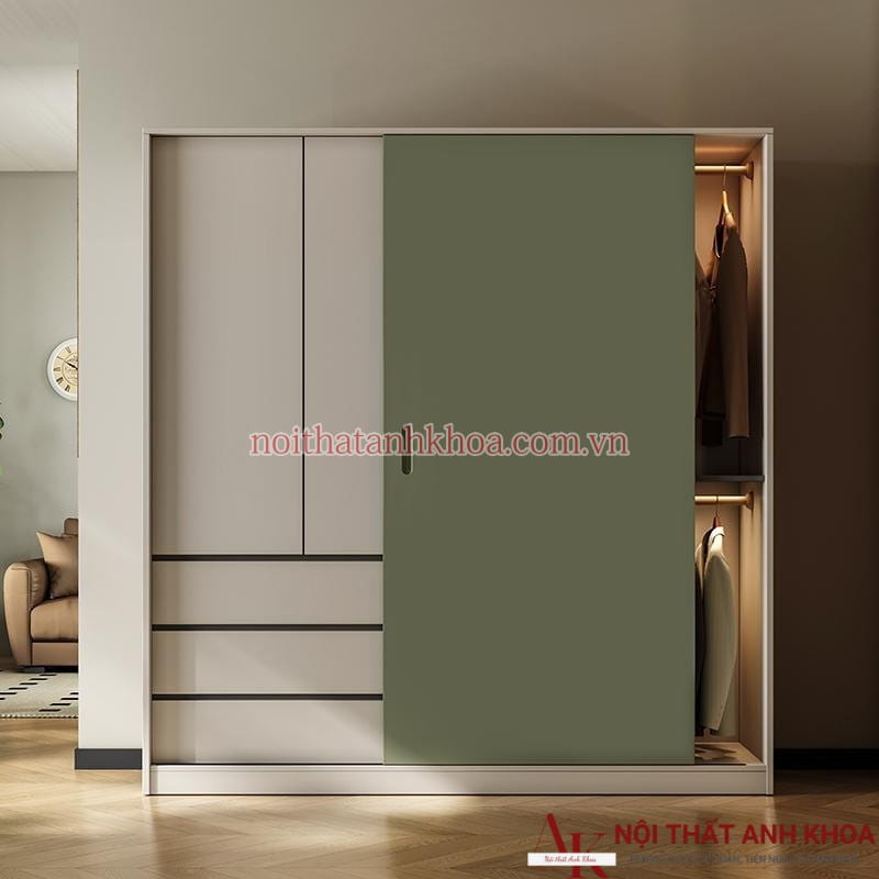 Tủ Quần Áo Cửa Lùa Gỗ Công Nghiệp Thiết Kế Hiện Đại Giá Rẻ Tủ Quần Áo Cửa Lùa Gỗ Công Nghiệp Thiết Kế Hiện Đại Giá Rẻ