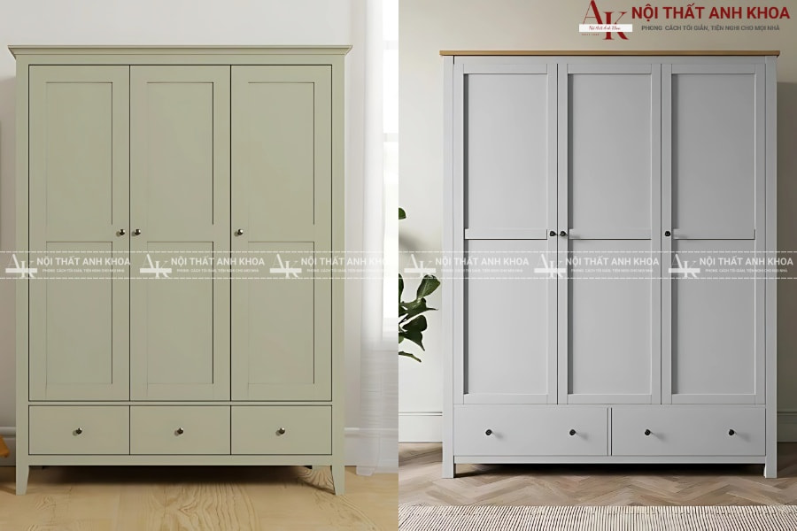 Tủ áo 3 cánh gỗ MDF - Đẹp từng chi tiết Tủ áo 3 cánh gỗ MDF - Đẹp từng chi tiết