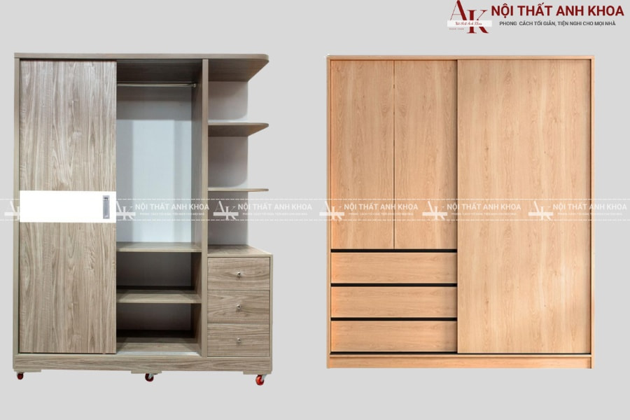 Tủ quần áo cửa kéo ngang - Tối ưu lưu trữ Tủ quần áo cửa kéo ngang - Tối ưu lưu trữ