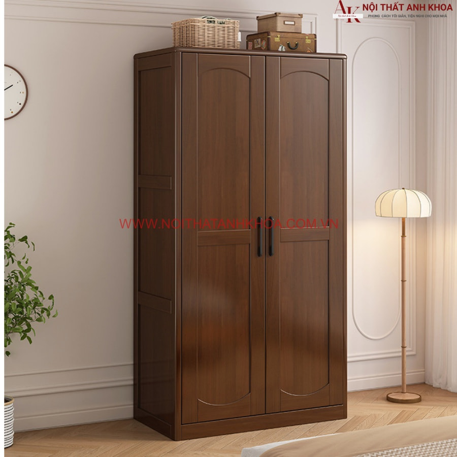Tủ áo gỗ ghép phủ veneer sồi đẹp hiện đại Tủ áo gỗ ghép phủ veneer sồi đẹp hiện đại