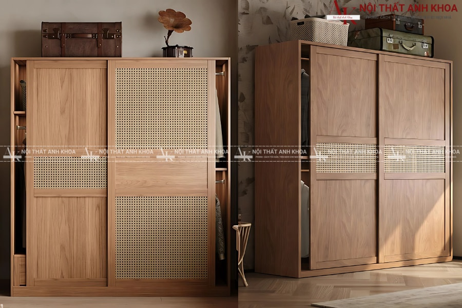 Tủ quần áo gỗ tự nhiên giá tốt cho gia đình Việt  Tủ quần áo gỗ tự nhiên giá tốt cho gia đình Việt