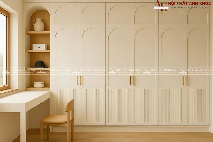 Tủ quần áo 3 buồng tiện nghi cho gia đình Tủ quần áo 3 buồng tiện nghi cho gia đình
