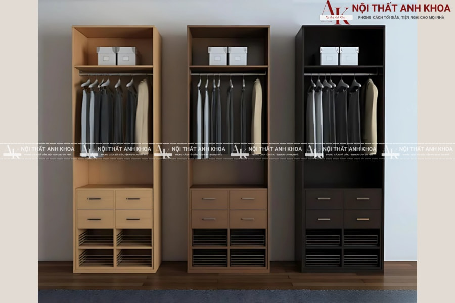 Tủ quần áo 1 cánh - Giải pháp cho không gian hạn chế Tủ quần áo 1 cánh - Giải pháp cho không gian hạn chế