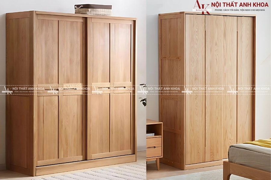 Mẫu tủ áo cửa kéo ngang gỗ công nghiệp cao cấp Mẫu tủ áo cửa kéo ngang gỗ công nghiệp cao cấp