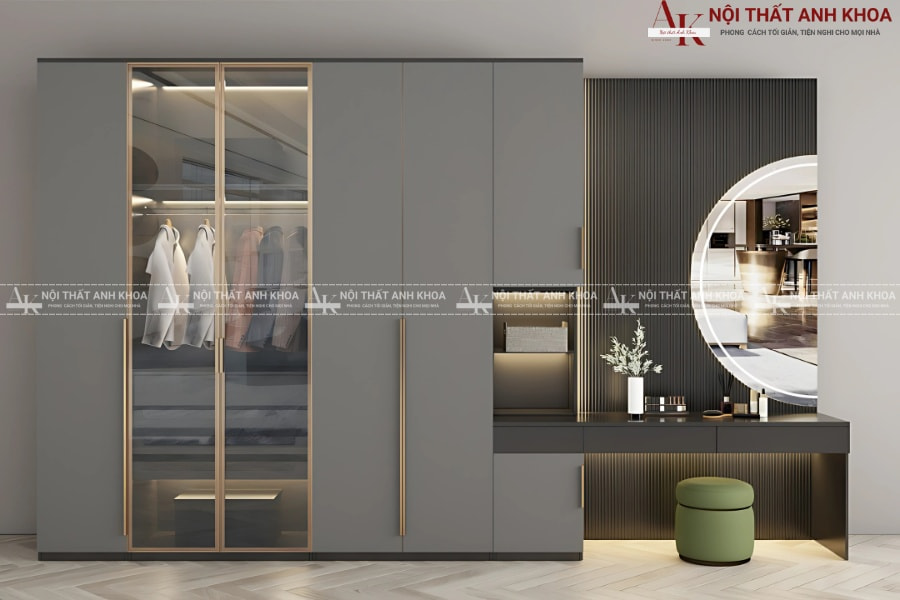 Tủ quần áo cao đụng trần - Sự lựa chọn thông minh Tủ quần áo cao đụng trần - Sự lựa chọn thông minh