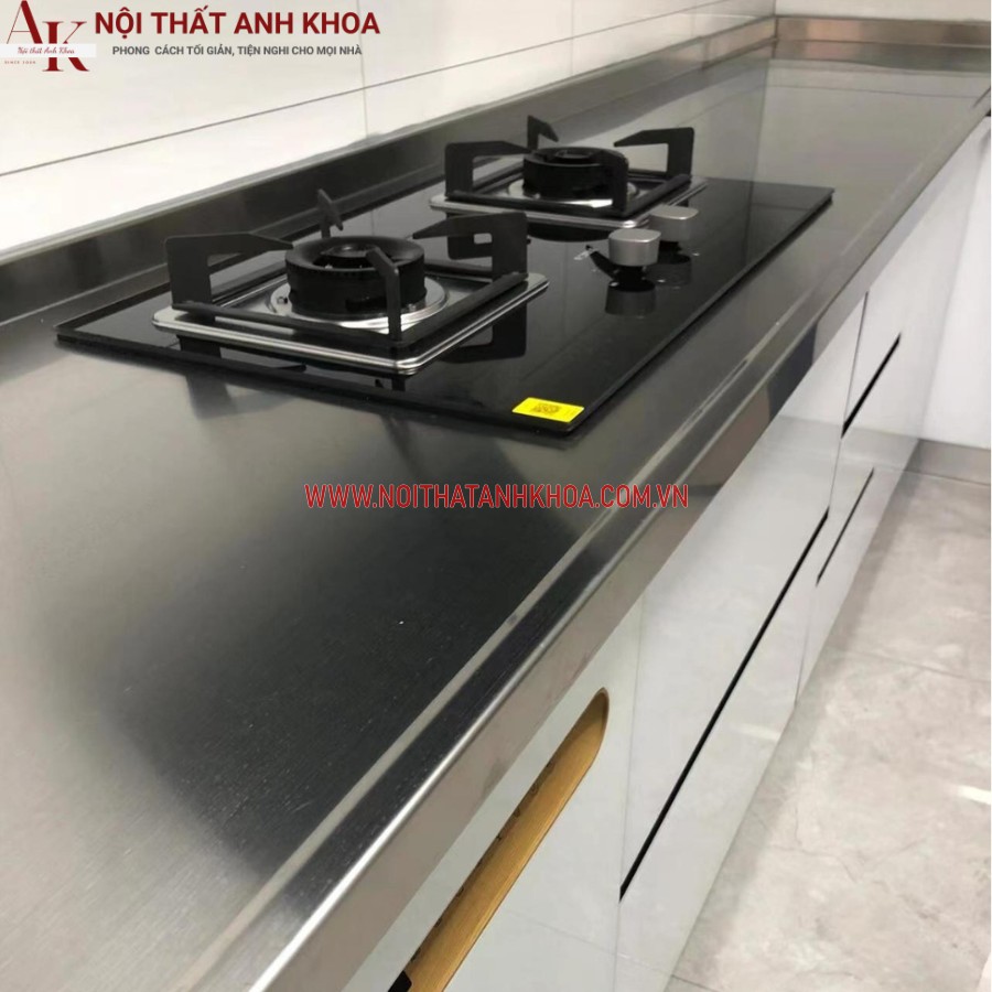 Tủ Bếp Acrylic Chữ I Đẹp Bền Sang Trọng Tủ Bếp Acrylic Chữ I Đẹp Bền Sang Trọng