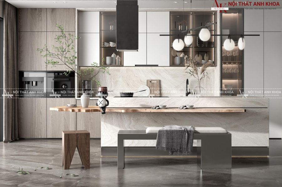 Tủ bếp đẹp chuẩn xu hướng thiết kế nội thất mới nhất Tủ bếp đẹp chuẩn xu hướng thiết kế nội thất mới nhất