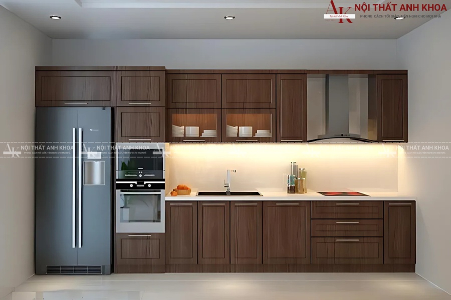 Mẫu tủ bếp đẹp - Tạo cảm giác rộng rãi và sáng sủa Mẫu tủ bếp đẹp - Tạo cảm giác rộng rãi và sáng sủa
