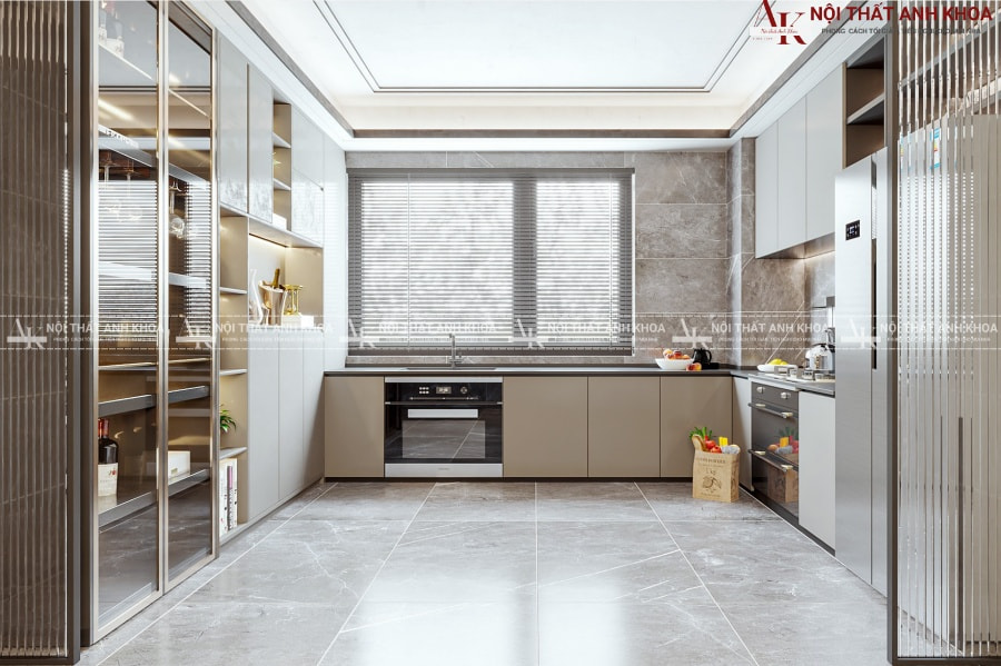 Tủ bếp thông minh - Xu hướng thiết kế nội thất 2025 Tủ bếp thông minh - Xu hướng thiết kế nội thất 2025