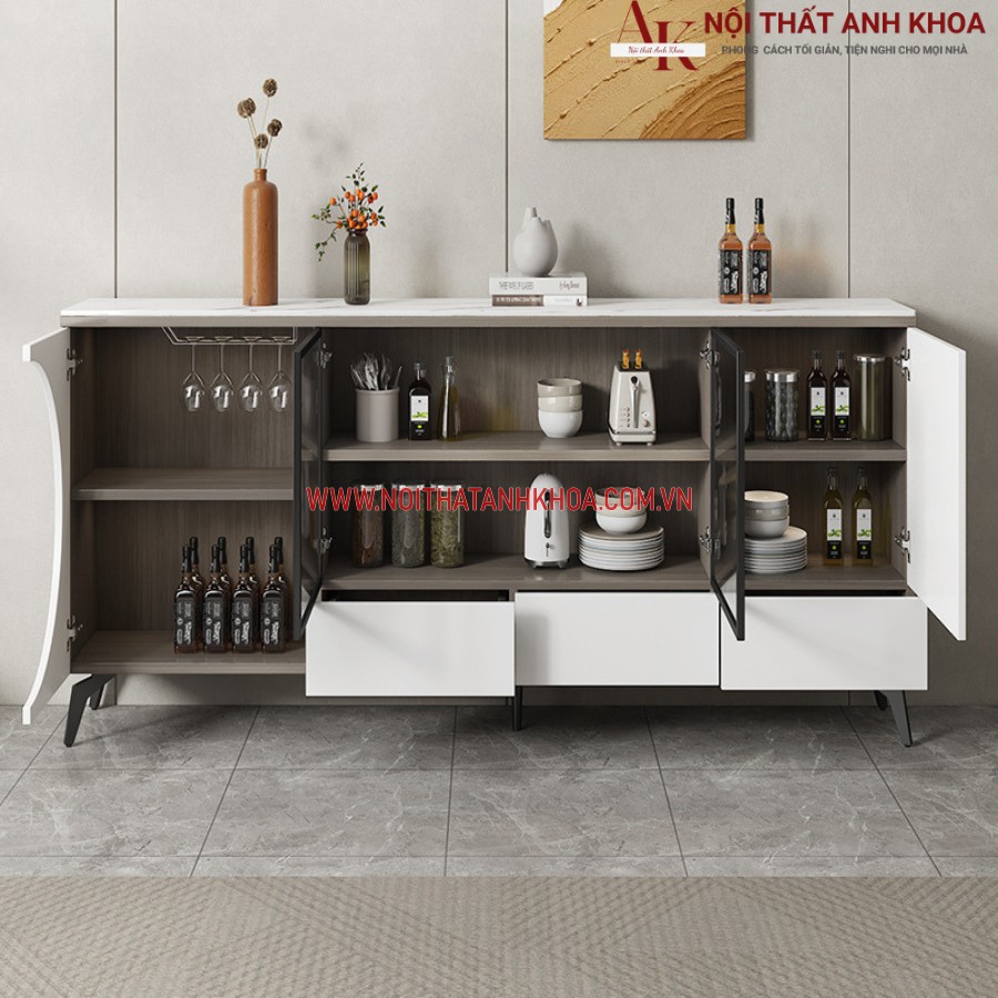 Tủ bếp thông minh đa năng thiết kế đẹp Tủ bếp thông minh đa năng thiết kế đẹp