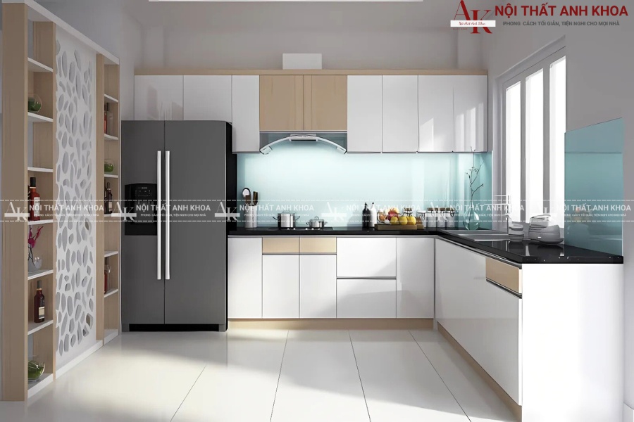 Nội thất bếp đẹp cho căn hộ chung cư nhỏ gọn Nội thất bếp đẹp cho căn hộ chung cư nhỏ gọn