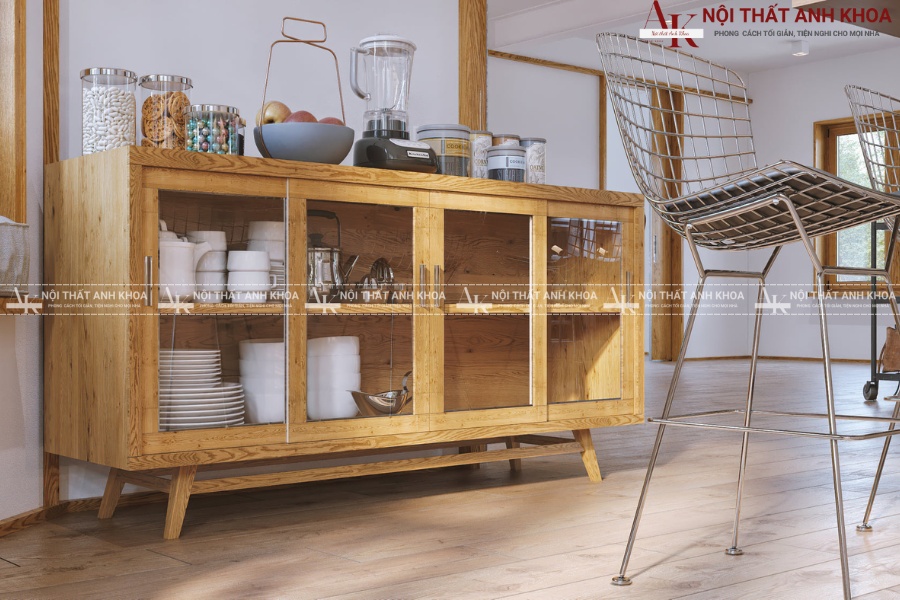 Nội thất bếp gỗ tự nhiên - Sang trọng, đỉnh cao Nội thất bếp gỗ tự nhiên - Sang trọng, đỉnh cao