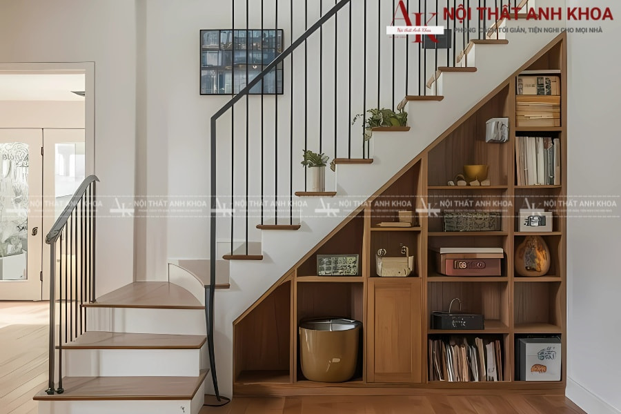 ủ cầu thang dễ dàng tùy biến theo nhu cầu và sở thích của gia chủ ủ cầu thang dễ dàng tùy biến theo nhu cầu và sở thích của gia chủ