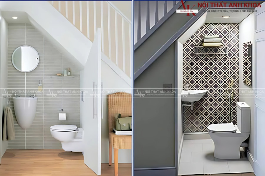 Gợi ý tủ âm gầm cầu thang dành cho nhà ống 3 tầng Gợi ý tủ âm gầm cầu thang dành cho nhà ống 3 tầng