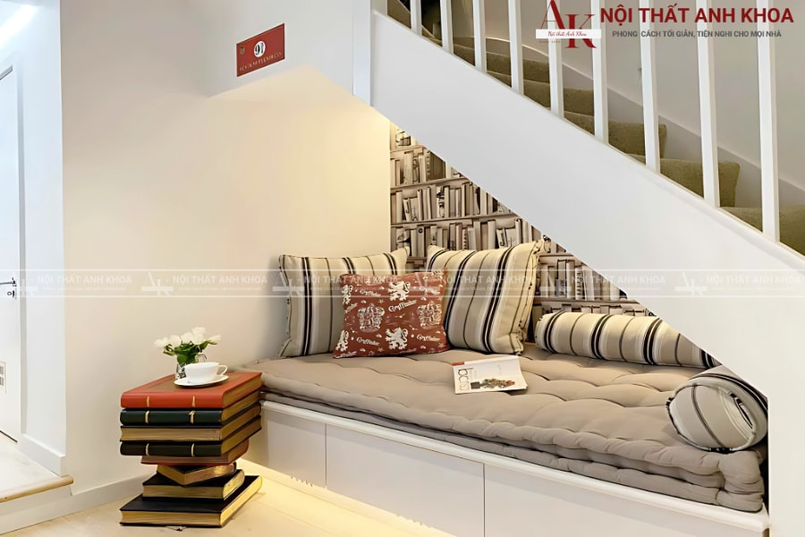 Thi công tủ âm cầu thang - Trọn gói giá ưu đãi Thi công tủ âm cầu thang - Trọn gói giá ưu đãi