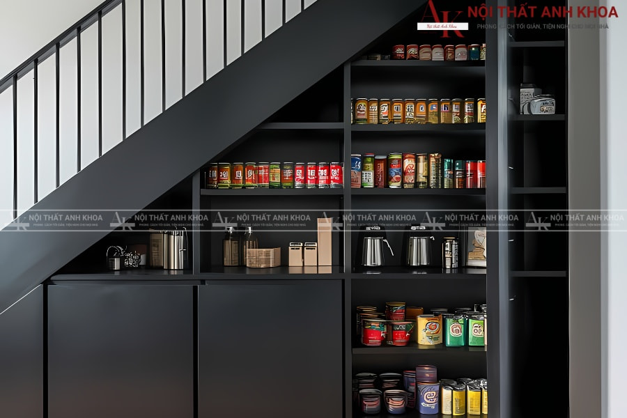 Tủ cầu thang đẹp - Lựa chọn thông minh cho nhà phố Tủ cầu thang đẹp - Lựa chọn thông minh cho nhà phố