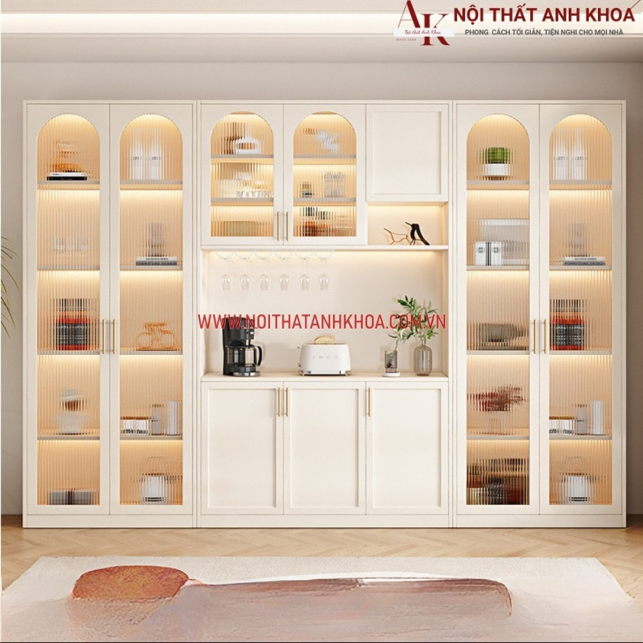 Tủ đa năng gỗ MDF thiết kế hiện đại thông minh Tủ đa năng gỗ MDF thiết kế hiện đại thông minh