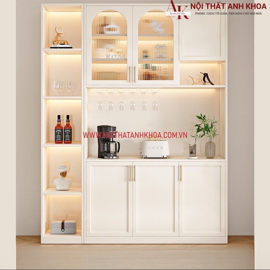 Tủ đa năng gỗ MDF thiết kế hiện đại thông minh Tủ đa năng gỗ MDF thiết kế hiện đại thông minh