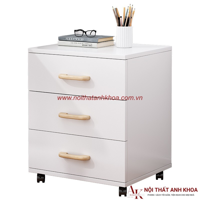 Tủ Đầu Giường Gỗ Ép Có Bánh Xe Đẹp Đa Dạng Mẫu Mã Tủ Đầu Giường Gỗ Ép Có Bánh Xe Đẹp Đa Dạng Mẫu Mã