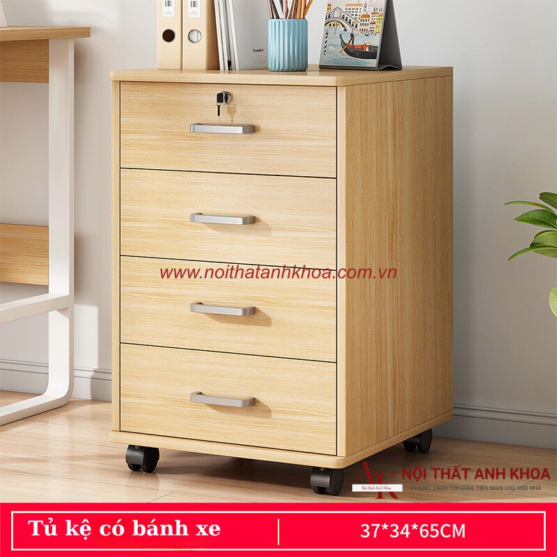 Tủ Đầu Giường Gỗ Ép Có Bánh Xe Đẹp Đa Dạng Mẫu Mã Tủ Đầu Giường Gỗ Ép Có Bánh Xe Đẹp Đa Dạng Mẫu Mã