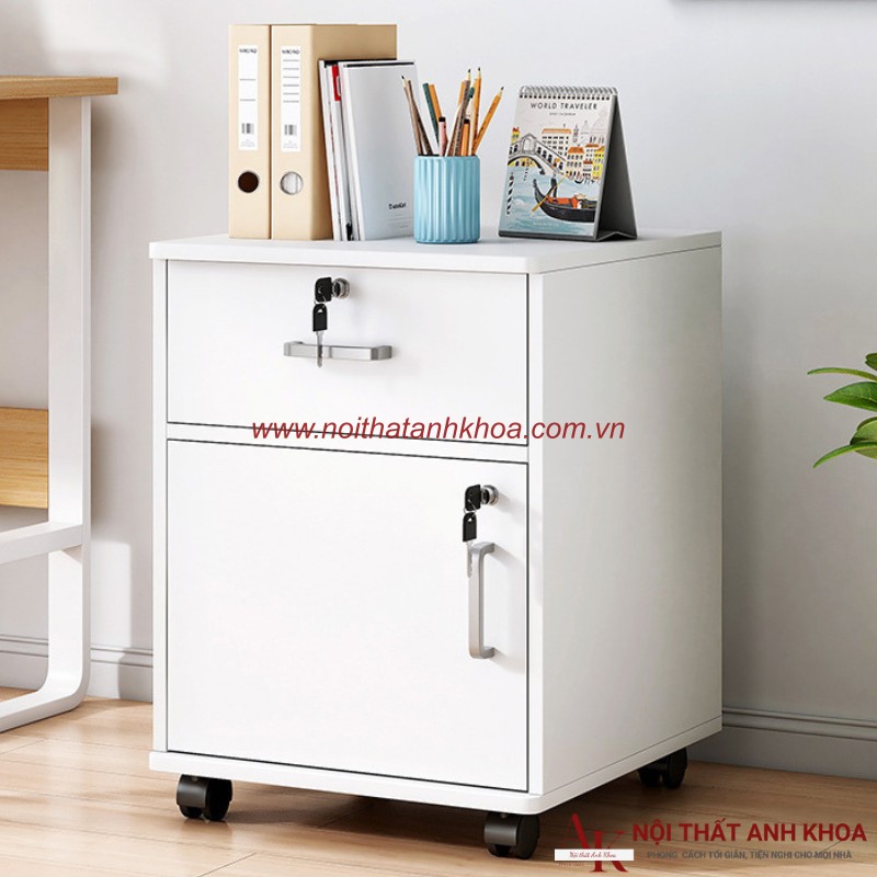 Tủ Đầu Giường Gỗ Ép Có Bánh Xe Đẹp Đa Dạng Mẫu Mã Tủ Đầu Giường Gỗ Ép Có Bánh Xe Đẹp Đa Dạng Mẫu Mã