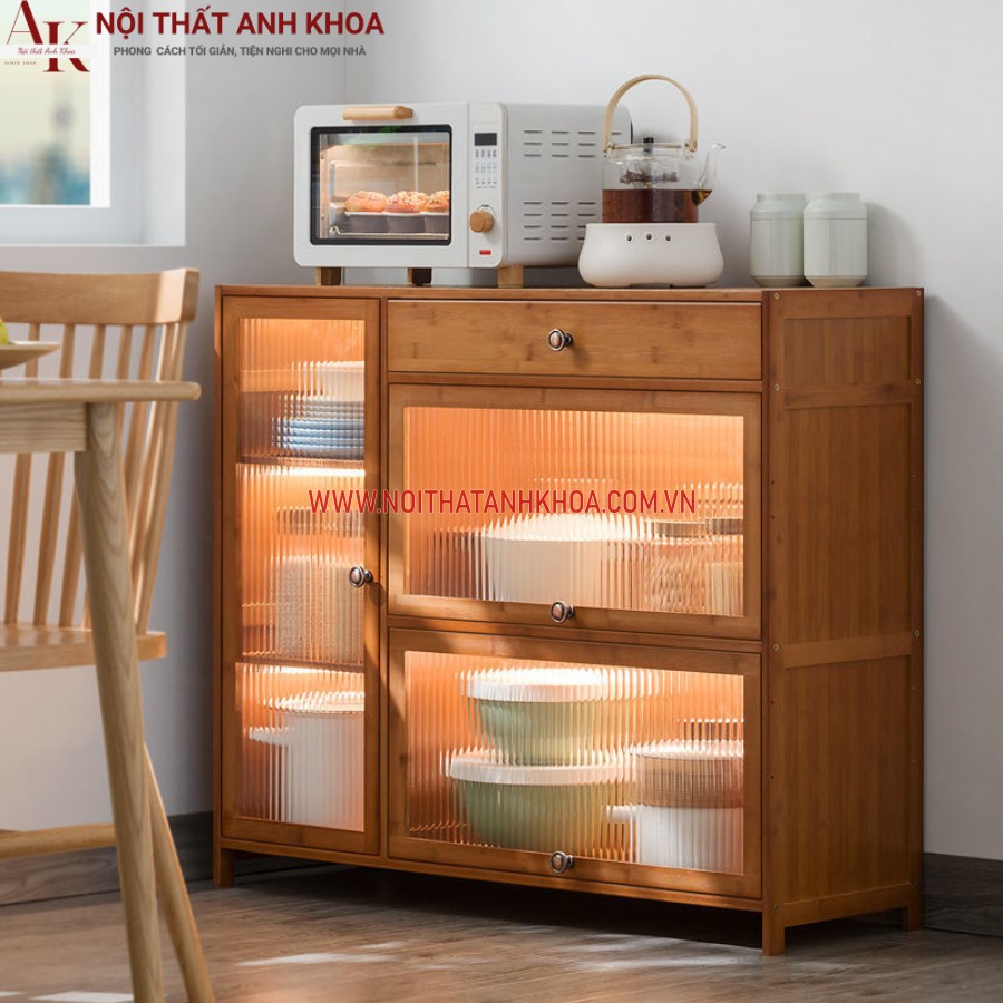 Tủ đồ khô gỗ tự nhiên nhỏ gọn hiện đại Tủ đồ khô gỗ tự nhiên nhỏ gọn hiện đại