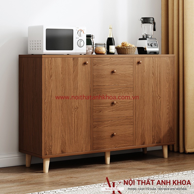 Tủ Đựng Chén Bát Gỗ MDF Màu Nâu Bền Chắc Chắn Tủ Đựng Chén Bát Gỗ MDF Màu Nâu Bền Chắc Chắn