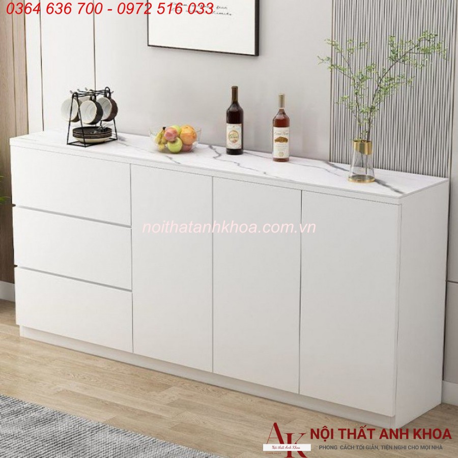 Tủ Đựng Chén Bát Thông Minh Gỗ Công Nghiệp Màu Trắng Hiện Đại Tủ Đựng Chén Bát Thông Minh Gỗ Công Nghiệp Màu Trắng Hiện Đại