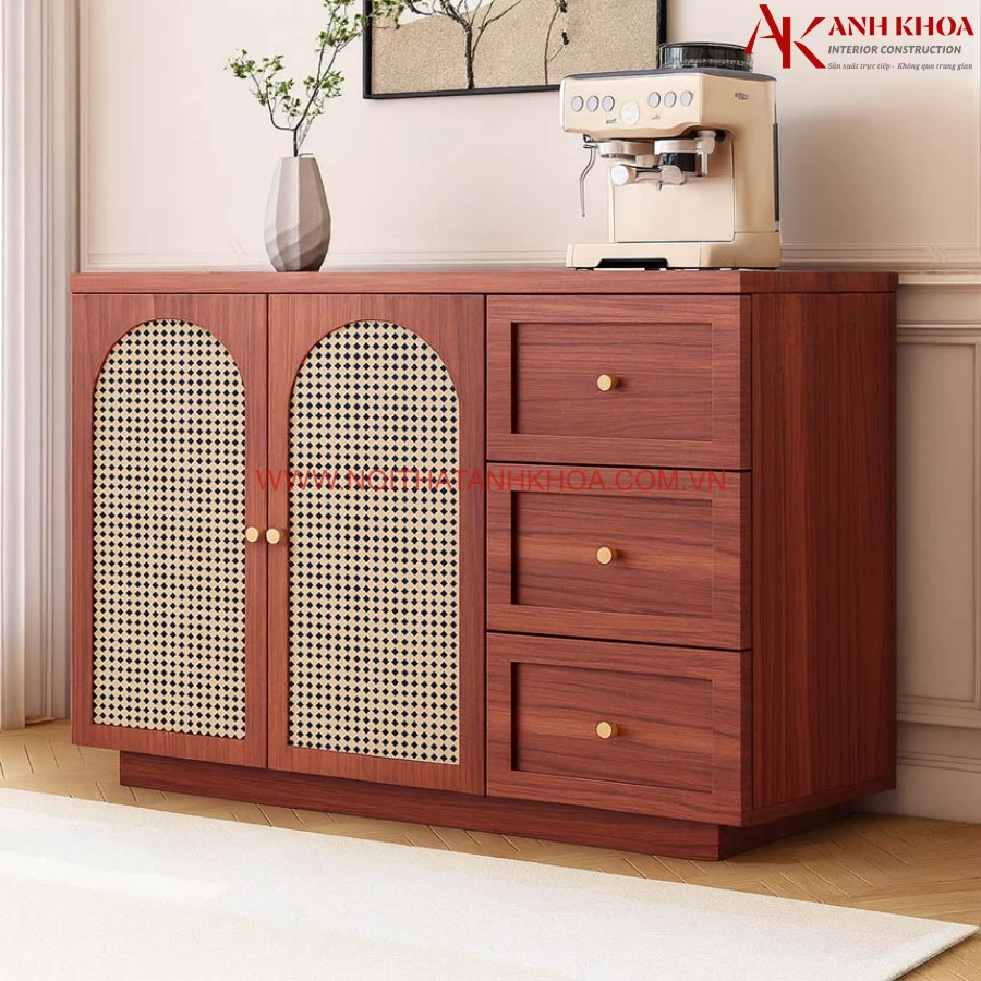 Tủ đựng chén nhà bếp gỗ công nghiệp đẹp hiện đại Tủ đựng chén nhà bếp gỗ công nghiệp đẹp hiện đại