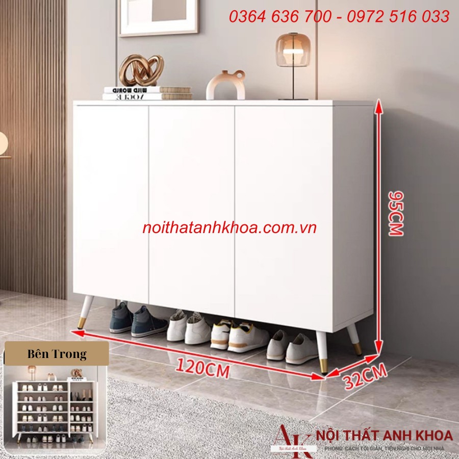 Tủ Đựng Giày Đẹp Gỗ Công Nghiệp MDF Thông Minh Giá Tốt Tủ Đựng Giày Đẹp Gỗ Công Nghiệp MDF Thông Minh Giá Tốt