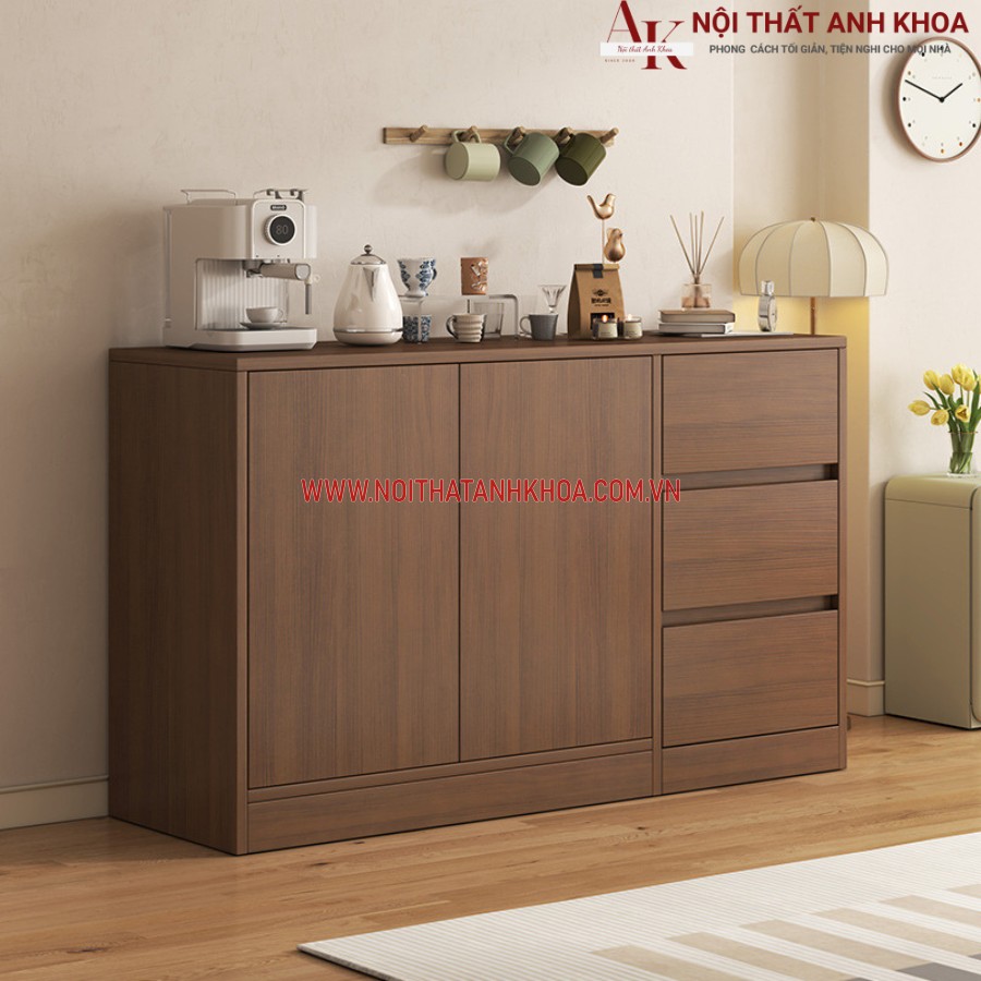 Tủ đựng máy pha cà phê gỗ MDF cao cấp Tủ đựng máy pha cà phê gỗ MDF cao cấp