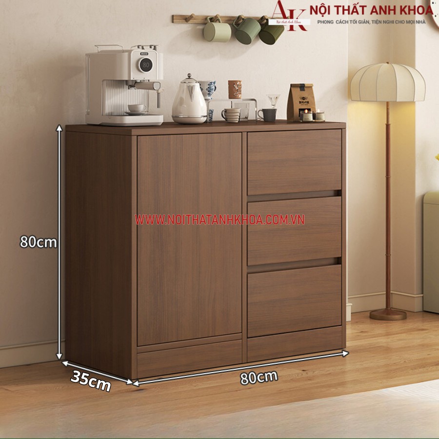 Tủ đựng máy pha cà phê gỗ MDF cao cấp Tủ đựng máy pha cà phê gỗ MDF cao cấp