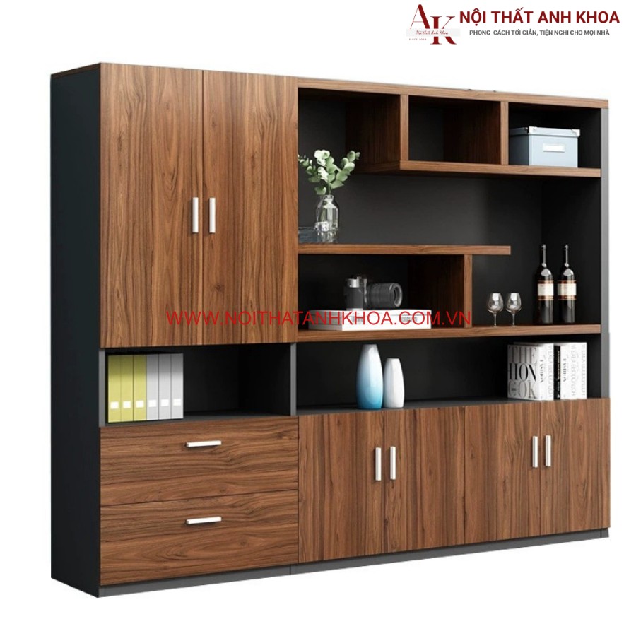 Tủ đựng tài liệu gỗ công nghiệp MDF Tủ đựng tài liệu gỗ công nghiệp MDF