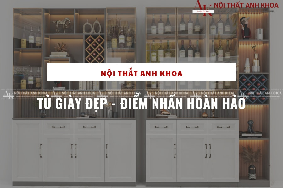 Tủ giày đẹp gỗ MDF đẹp, hiện đại, tinh tế Tủ giày đẹp gỗ MDF đẹp, hiện đại, tinh tế