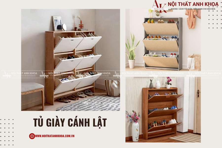 Tủ giày thông minh cánh lật - Hài hòa mọi không gian Tủ giày thông minh cánh lật - Hài hòa mọi không gian