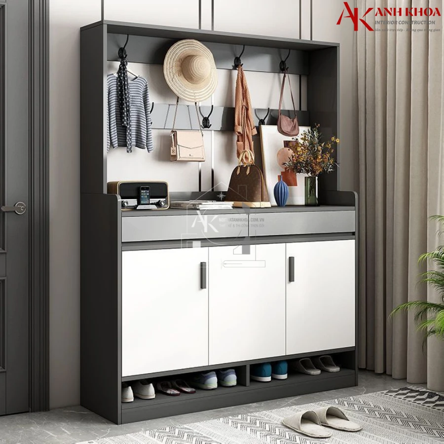 Tủ Giày Đẹp Gỗ Công Nghiệp Thiết Kế Đa Năng Tủ Giày Đẹp Gỗ Công Nghiệp Thiết Kế Đa Năng