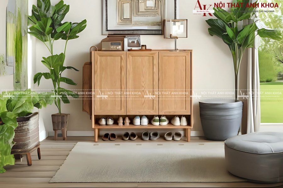 Mẫu tủ giày gỗ MDF, thiết kế đẹp nhất hiện nay Mẫu tủ giày gỗ MDF, thiết kế đẹp nhất hiện nay