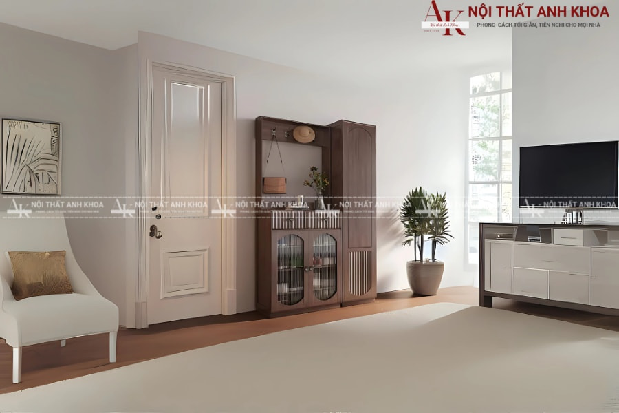 Tủ giày gỗ MDF đẹp cho căn hộ hiện đại Tủ giày gỗ MDF đẹp cho căn hộ hiện đại