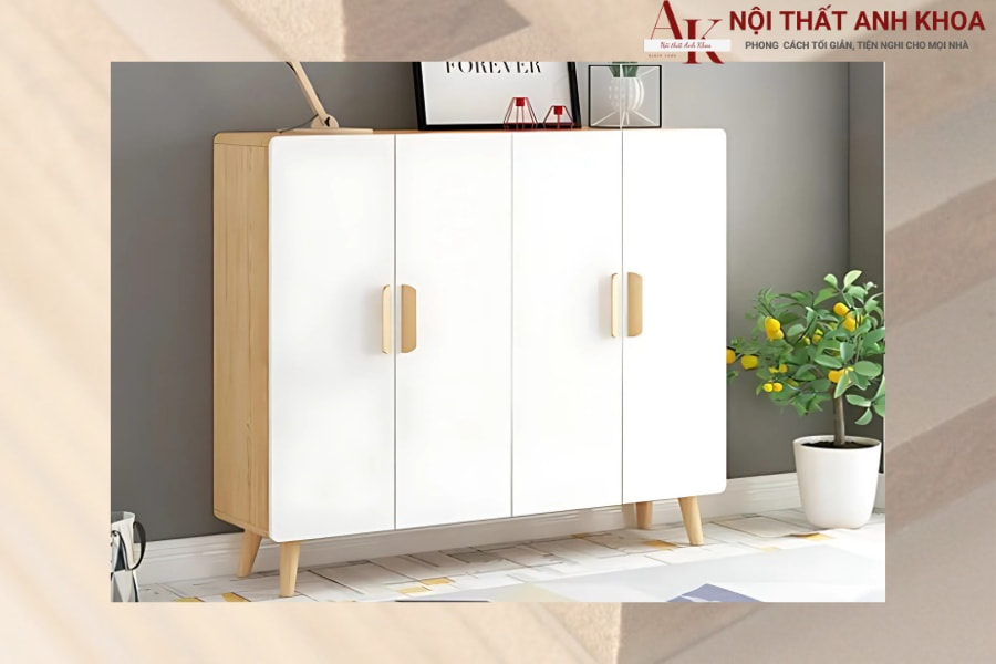 Tủ giày gỗ MDF Tủ giày gỗ MDF