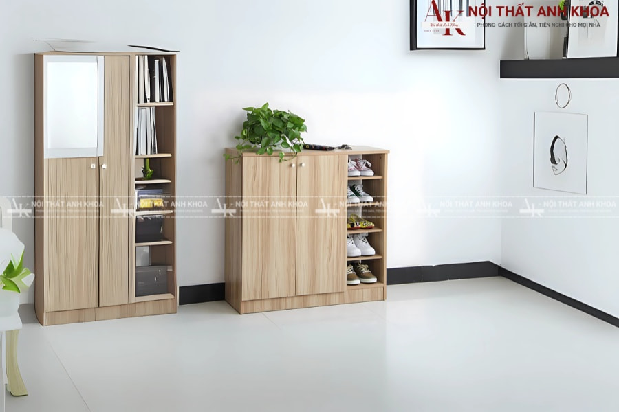 Không gian nhỏ, giải pháp lớn với tủ giày gỗ MDF Không gian nhỏ, giải pháp lớn với tủ giày gỗ MDF