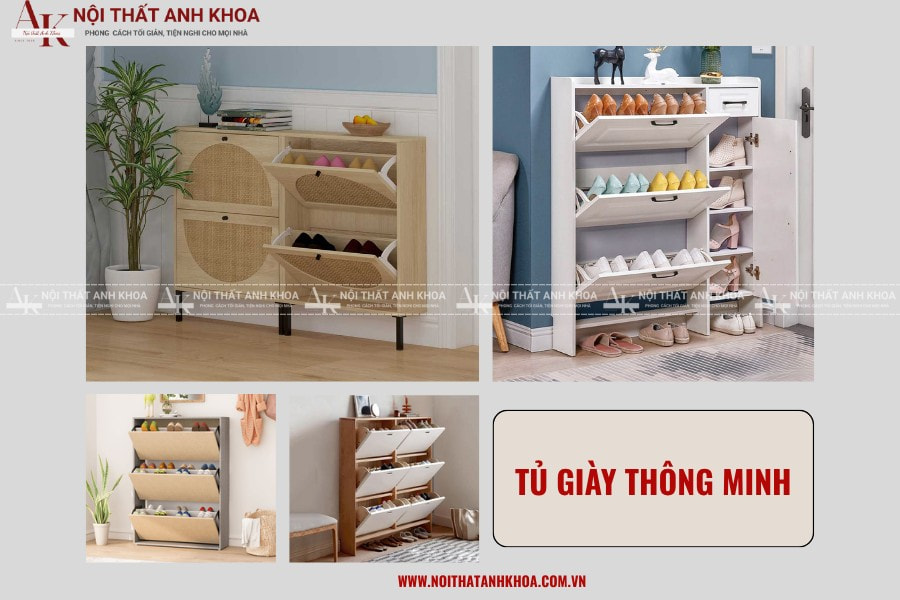 Tủ giày thông minh tại nội thất Anh Khoa Tủ giày thông minh tại nội thất Anh Khoa